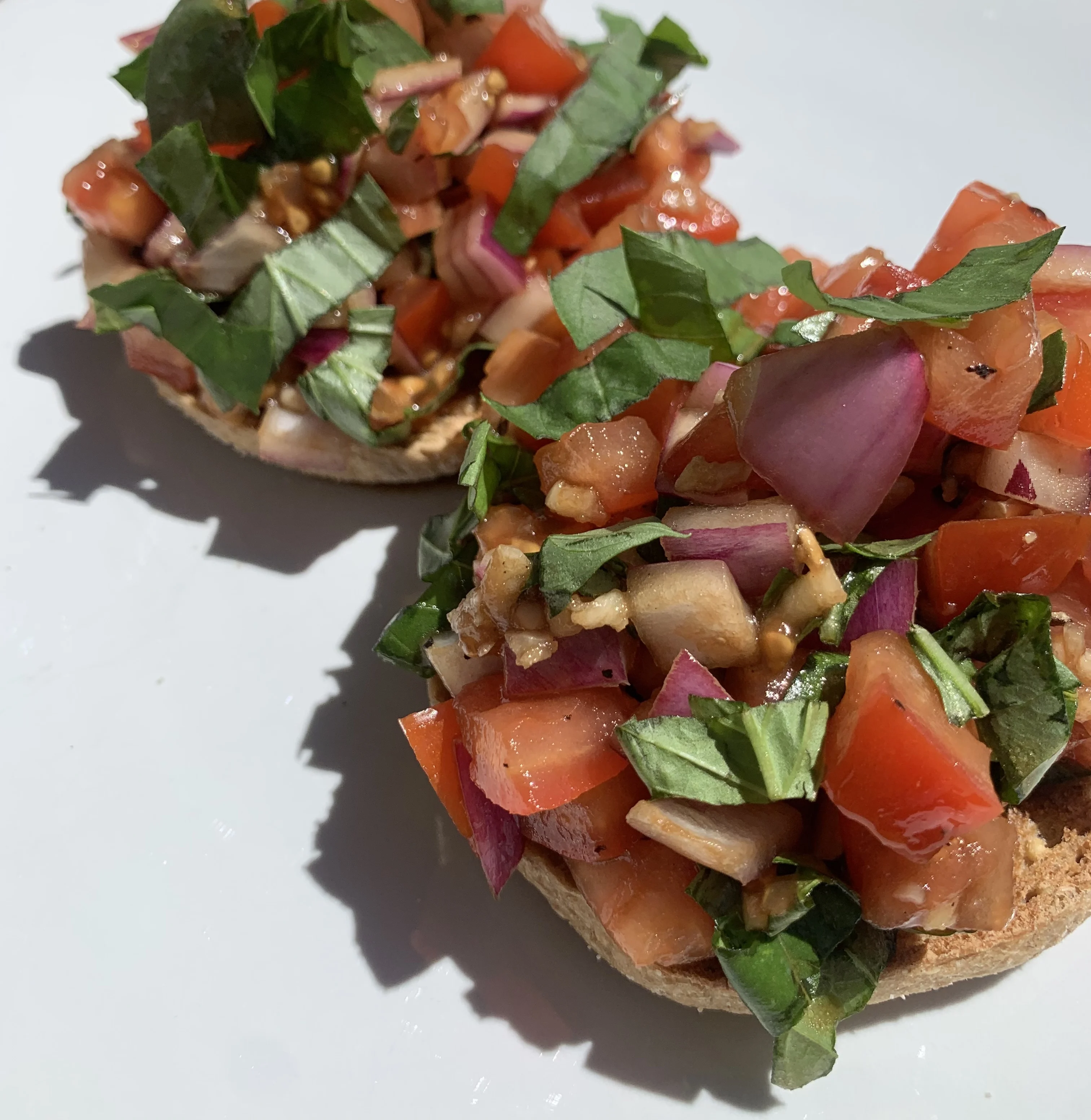 tomato-and-red-onion-bruschetta