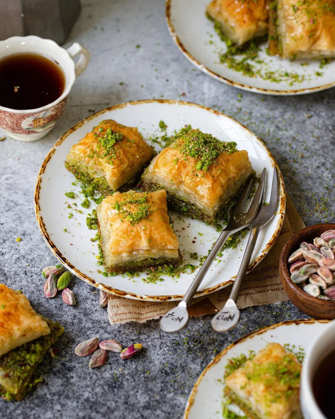 pistachio-baklava