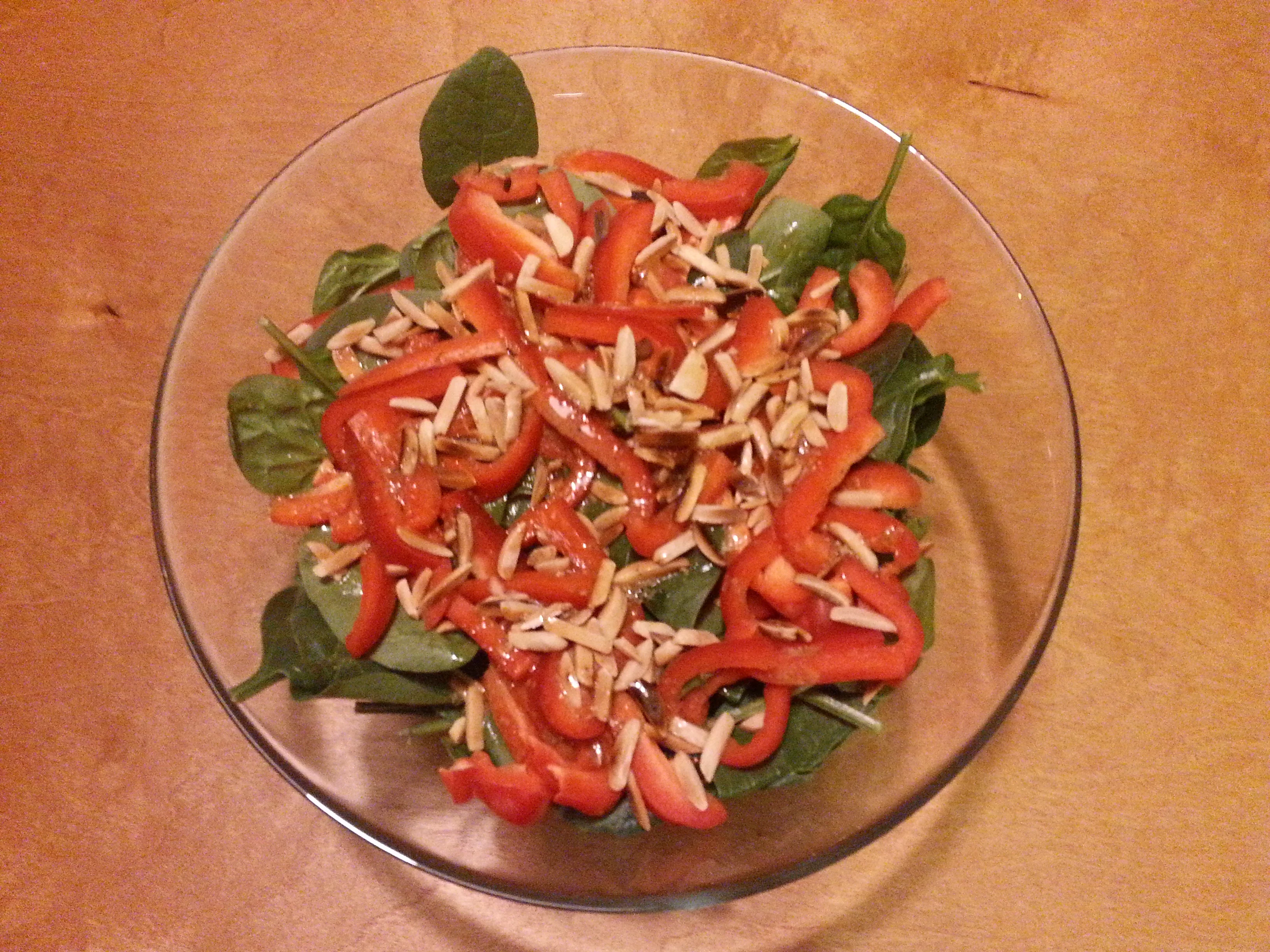 spinach-salad-with-sherry-vinaigrette