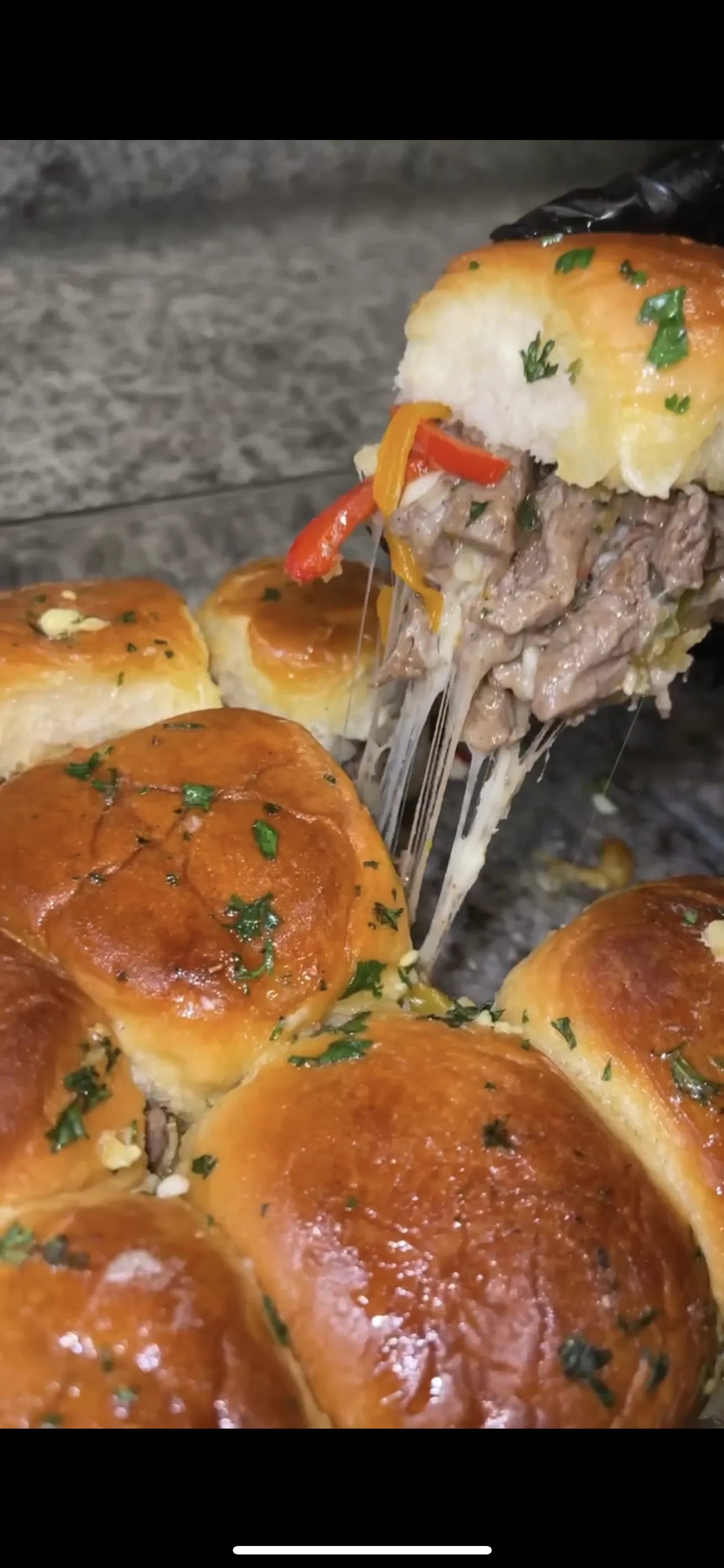 ribeye-philly-cheese-steak-hawaiian-sliders