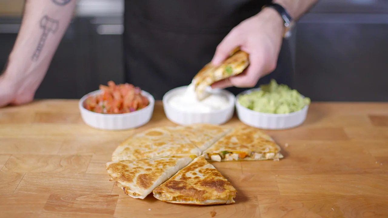 quesadillas