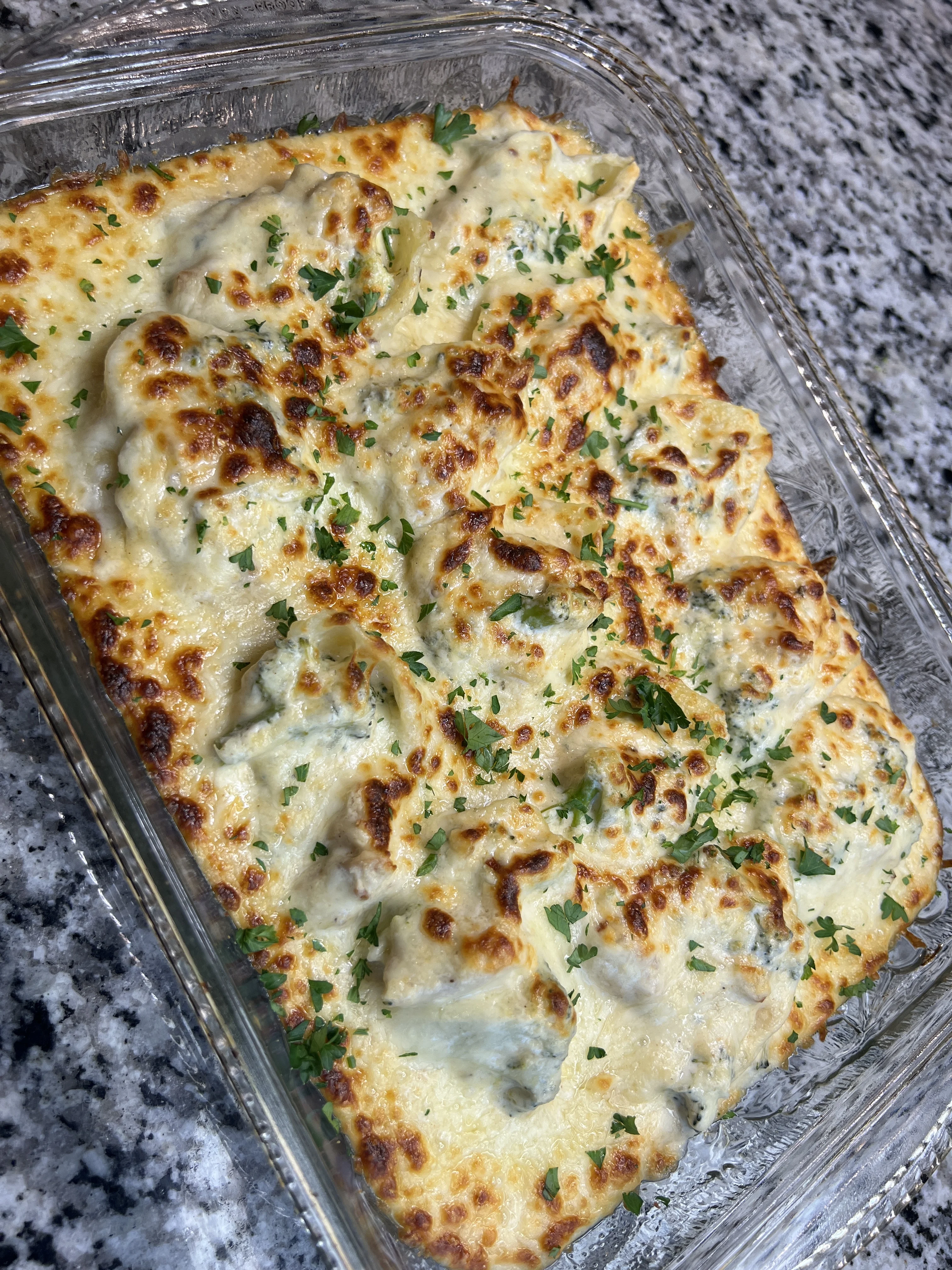 chicken-and-broccoli-stuffed-shells
