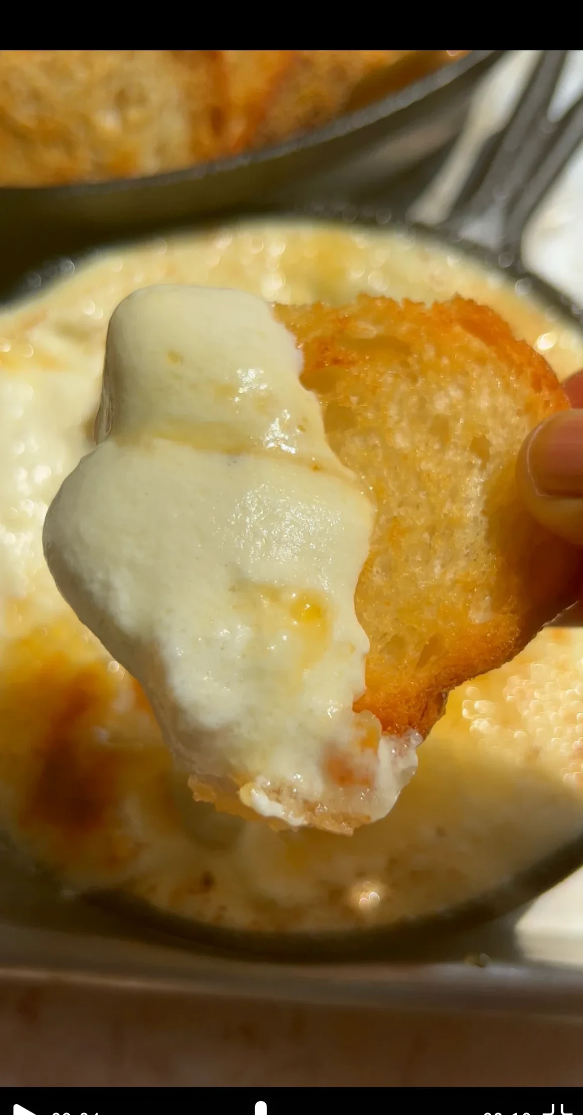 bruleed-cheese-with-lavender-infused-honey