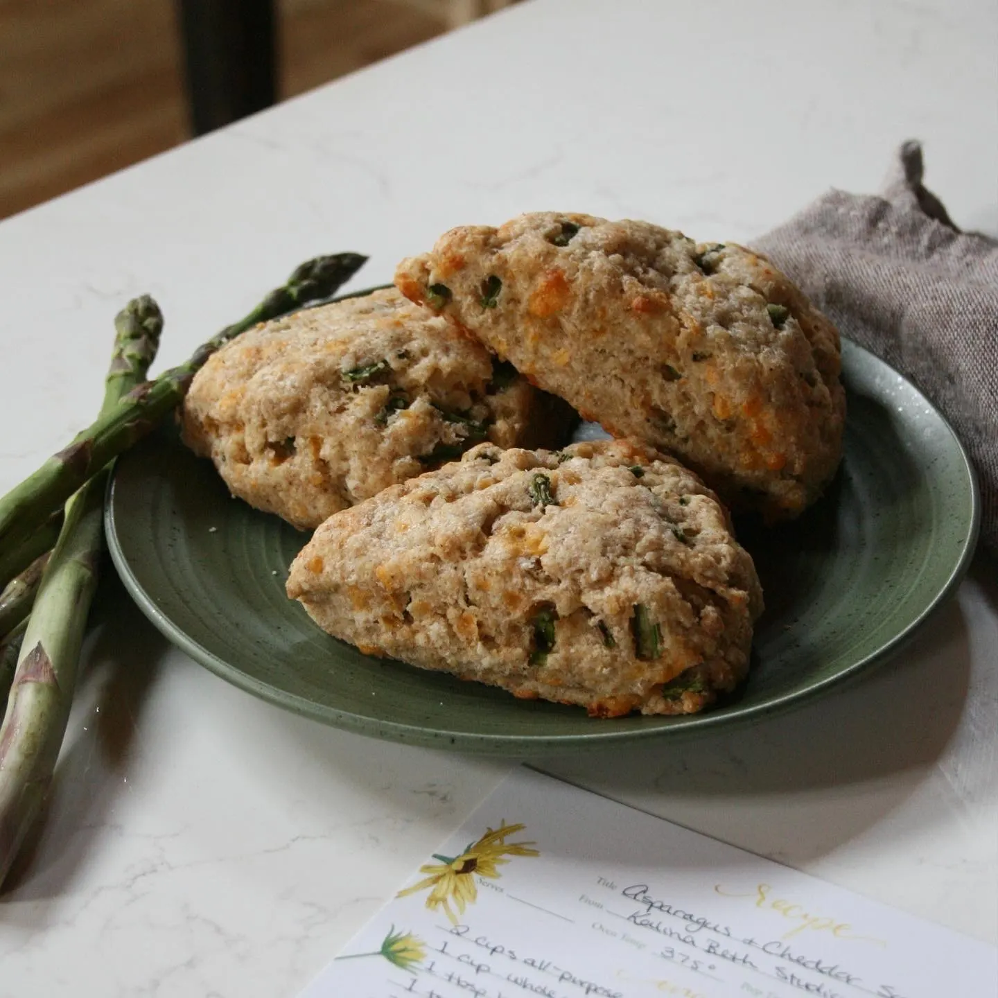 asparagus-and-cheddar-scones