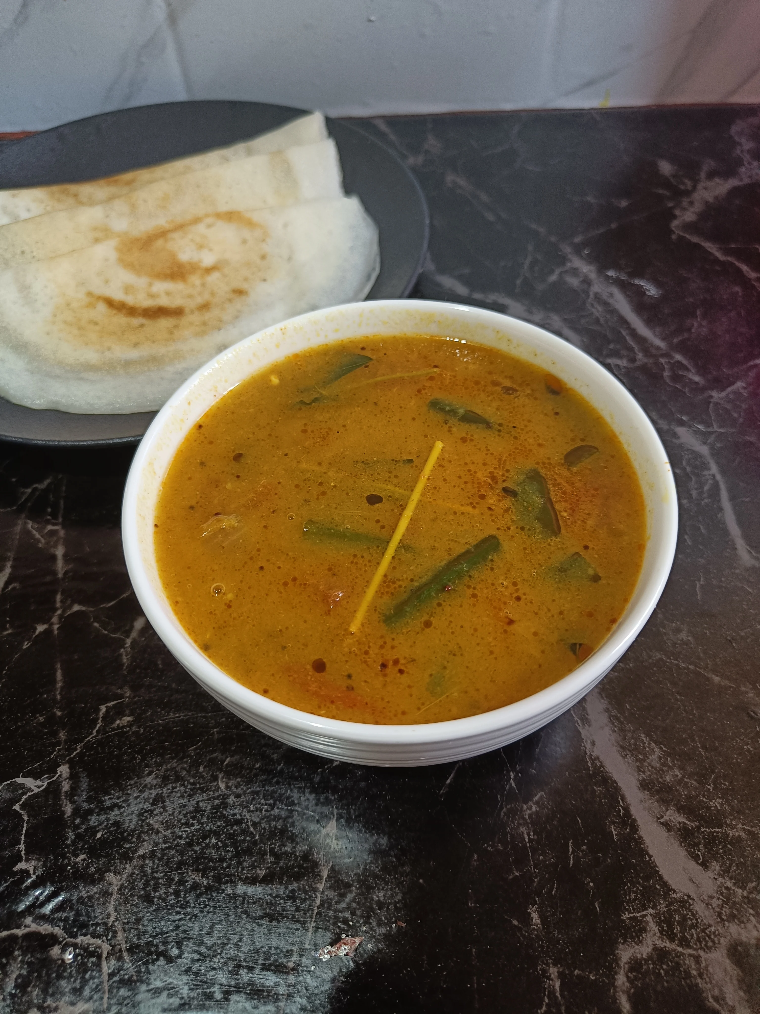 bhindi-sambhar:-a-palatable-blend-of-okra-and-lentils