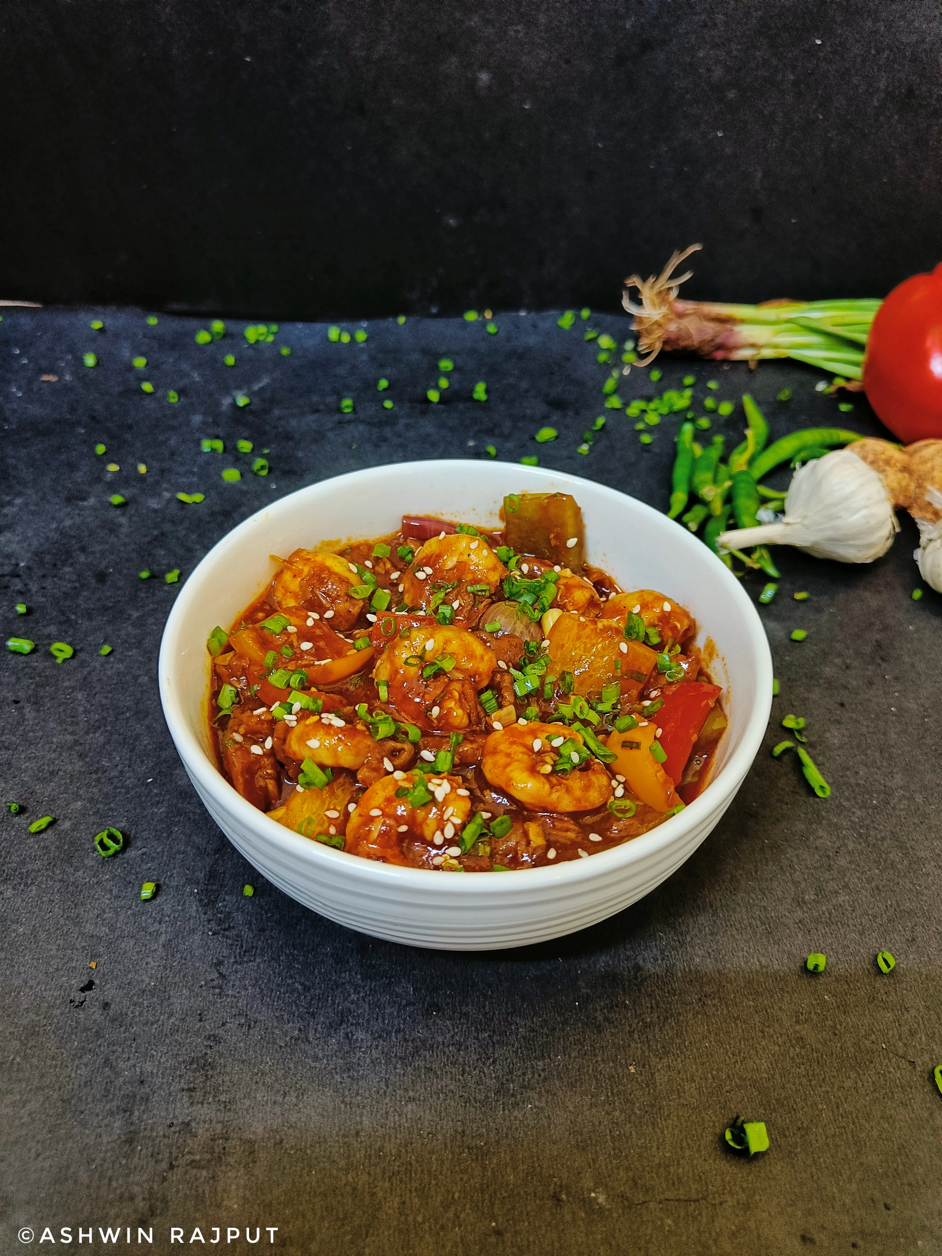 chilli-garlic-prawns:-a-spicy-and-irresistible-seafood-delight