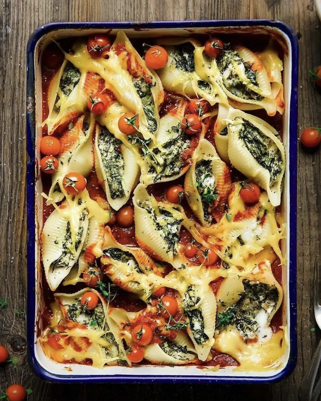 vegan-spinach-and-'feta'-pasta-bake