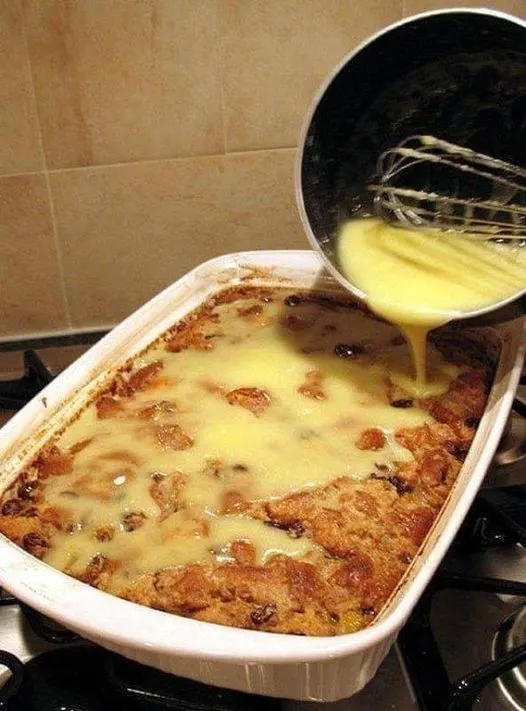 lower-carblower-glycemic-homemade-bread-pudding-with-vanilla-sauce