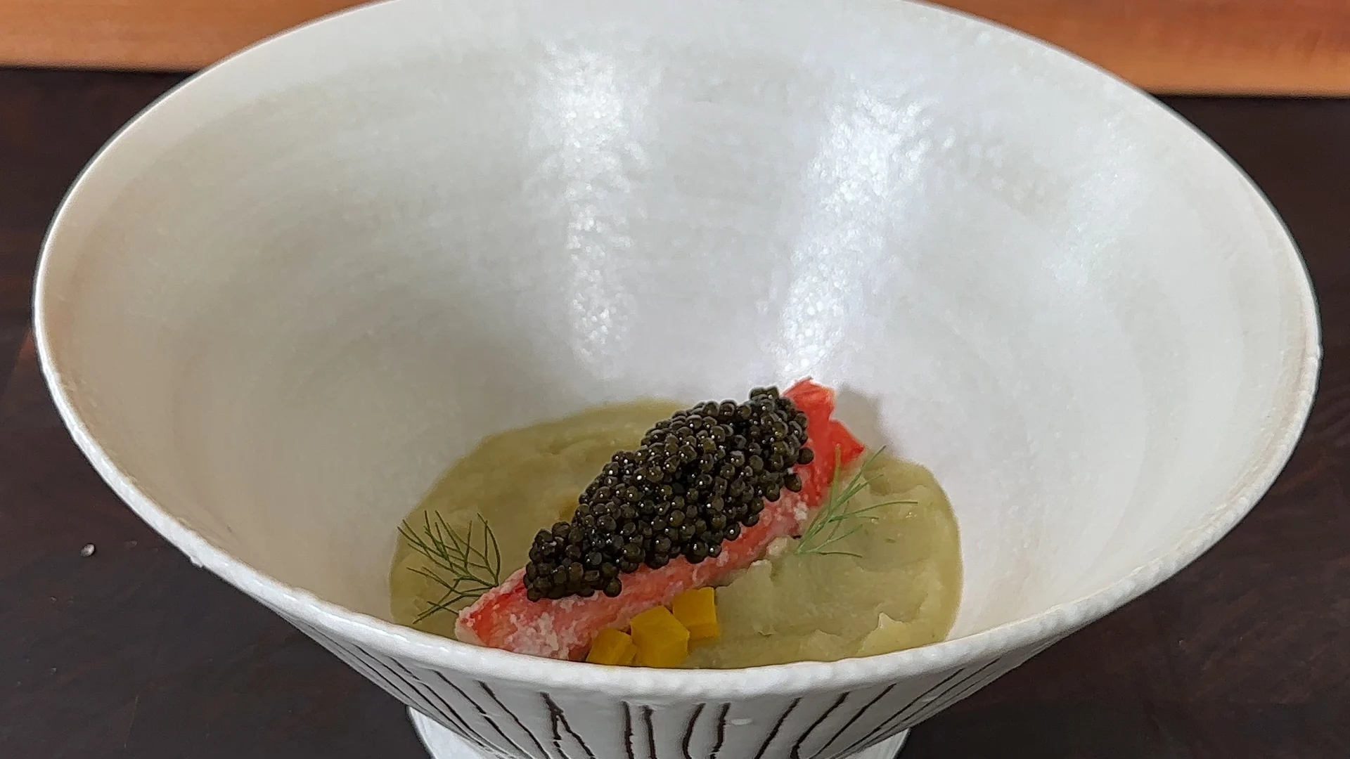 king-crab-and-caviar-with-fennel-puree