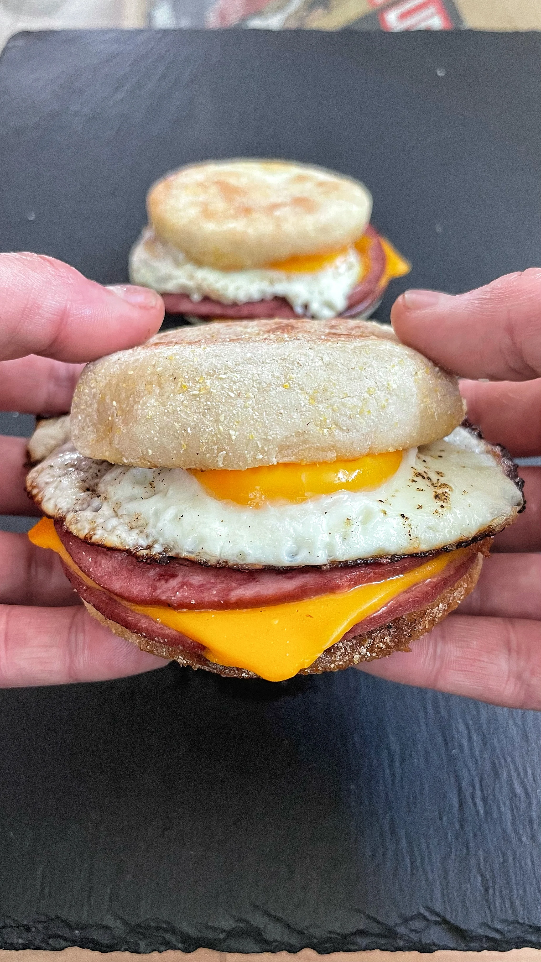 beef-salami-breakfast-sandwich