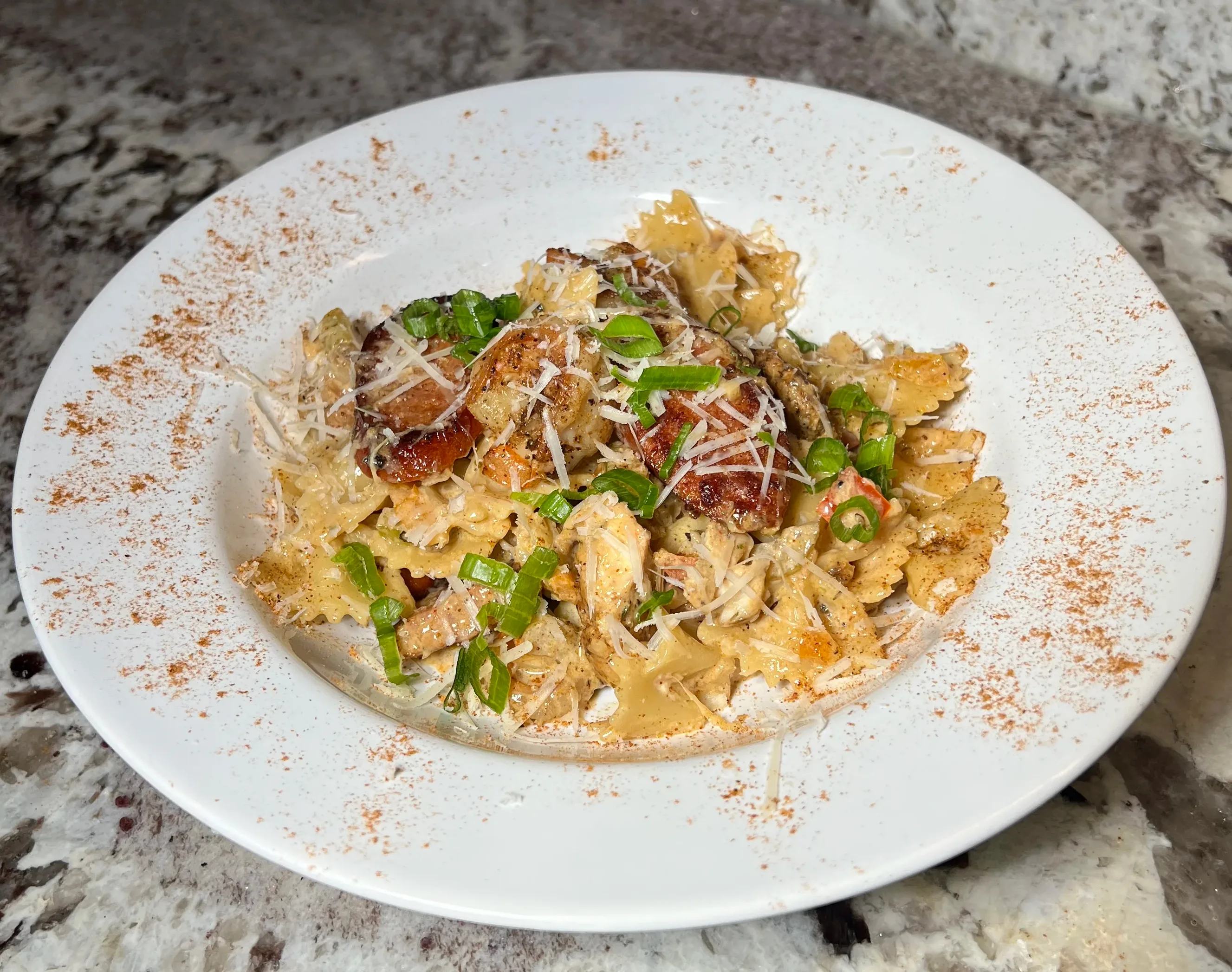 cajun-bowtie-pasta