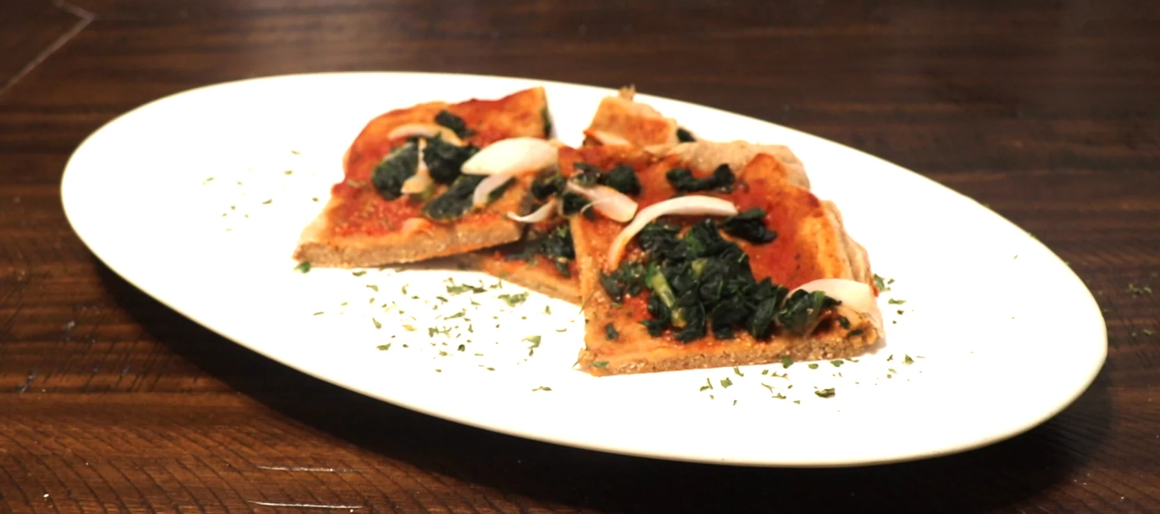 sourdough-flatbread-cheese-less-veggie-pizza