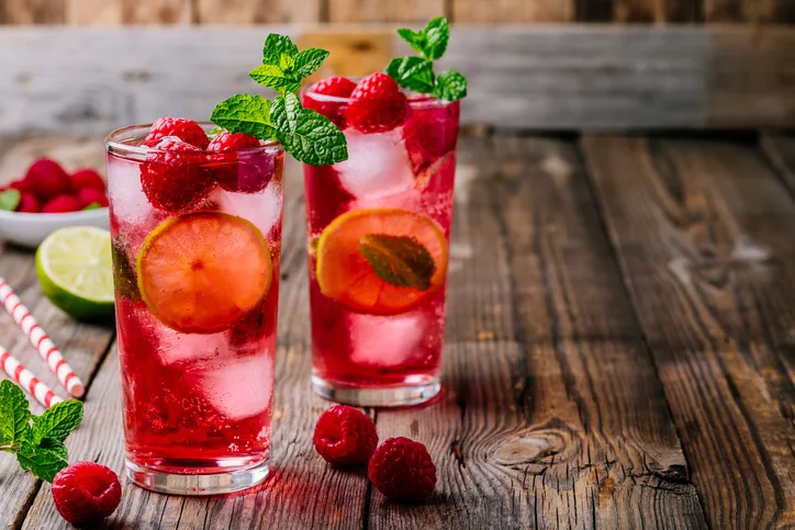 mocktail-de-framboises-et-lime