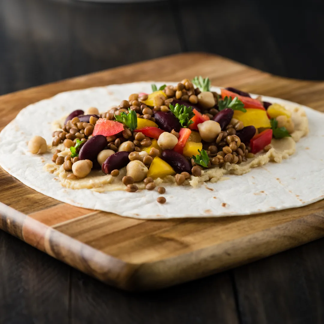lentil-salad-wrap