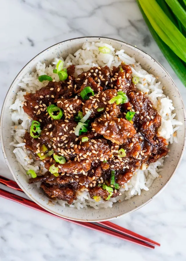 mongolian-beef-with-rice-and-spring-onions
