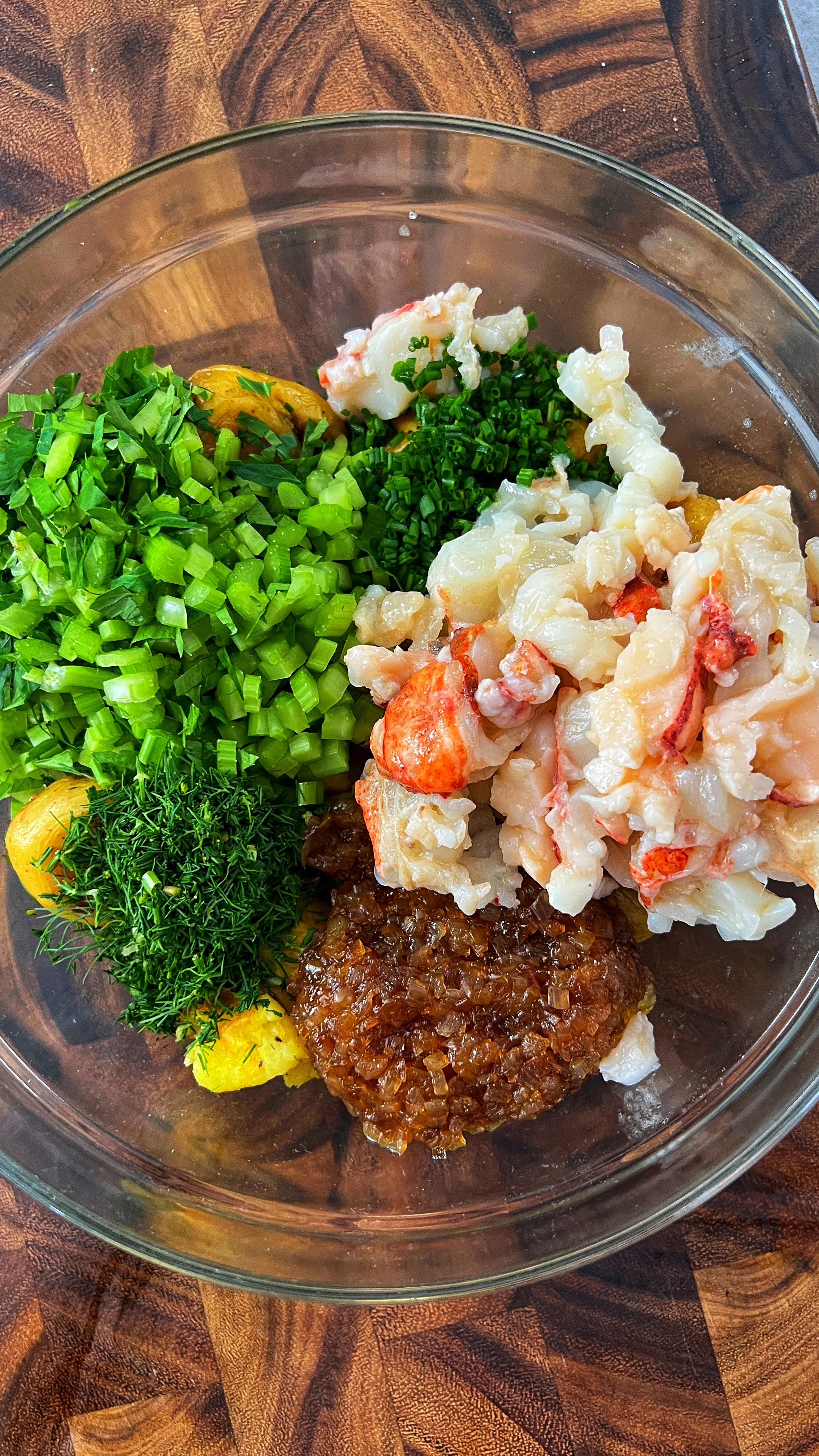 garlic-butter-poached-lobster-potato-salad