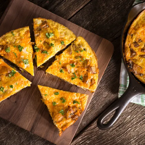 chorizo-frittata