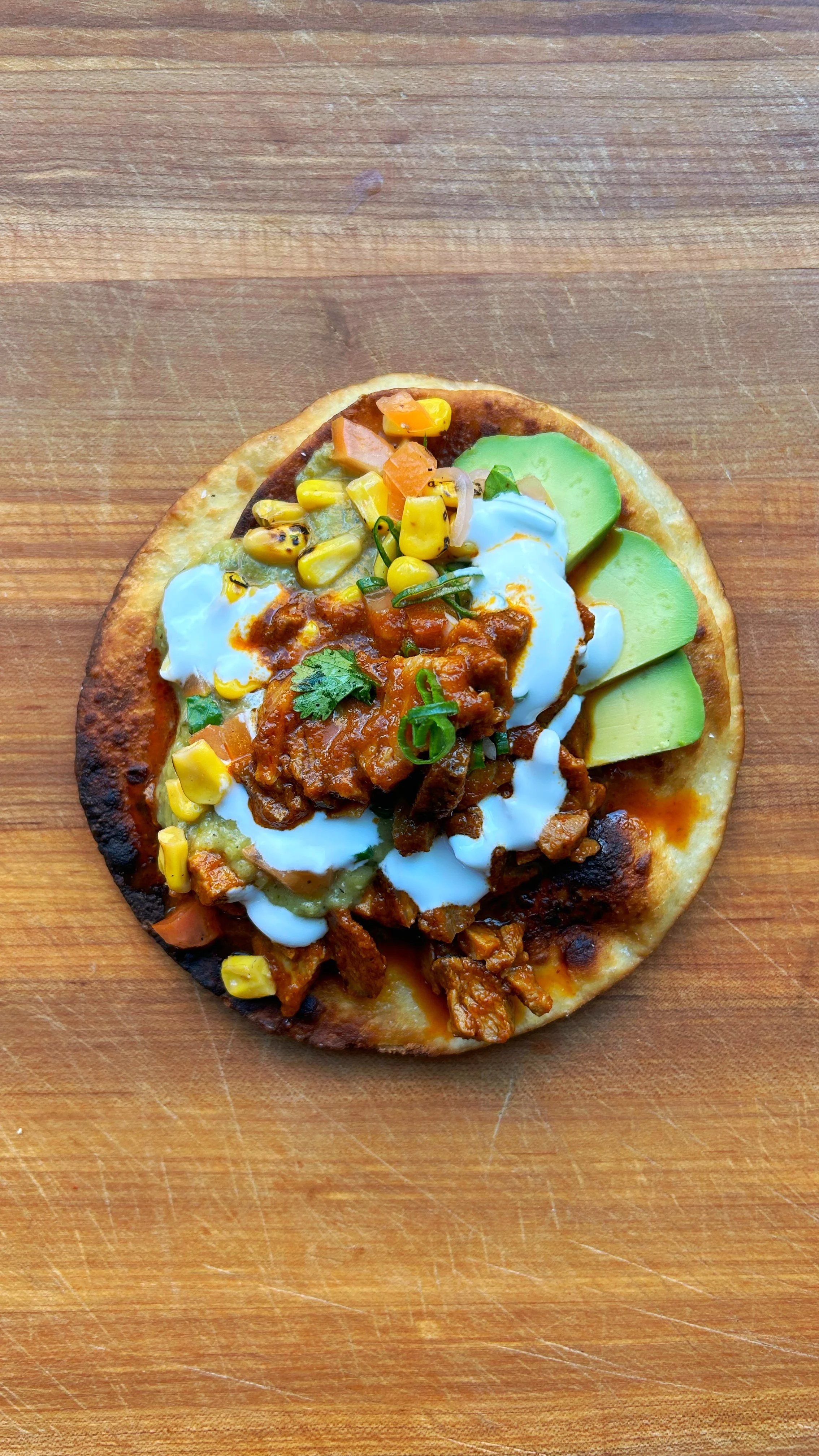 pork-tostada