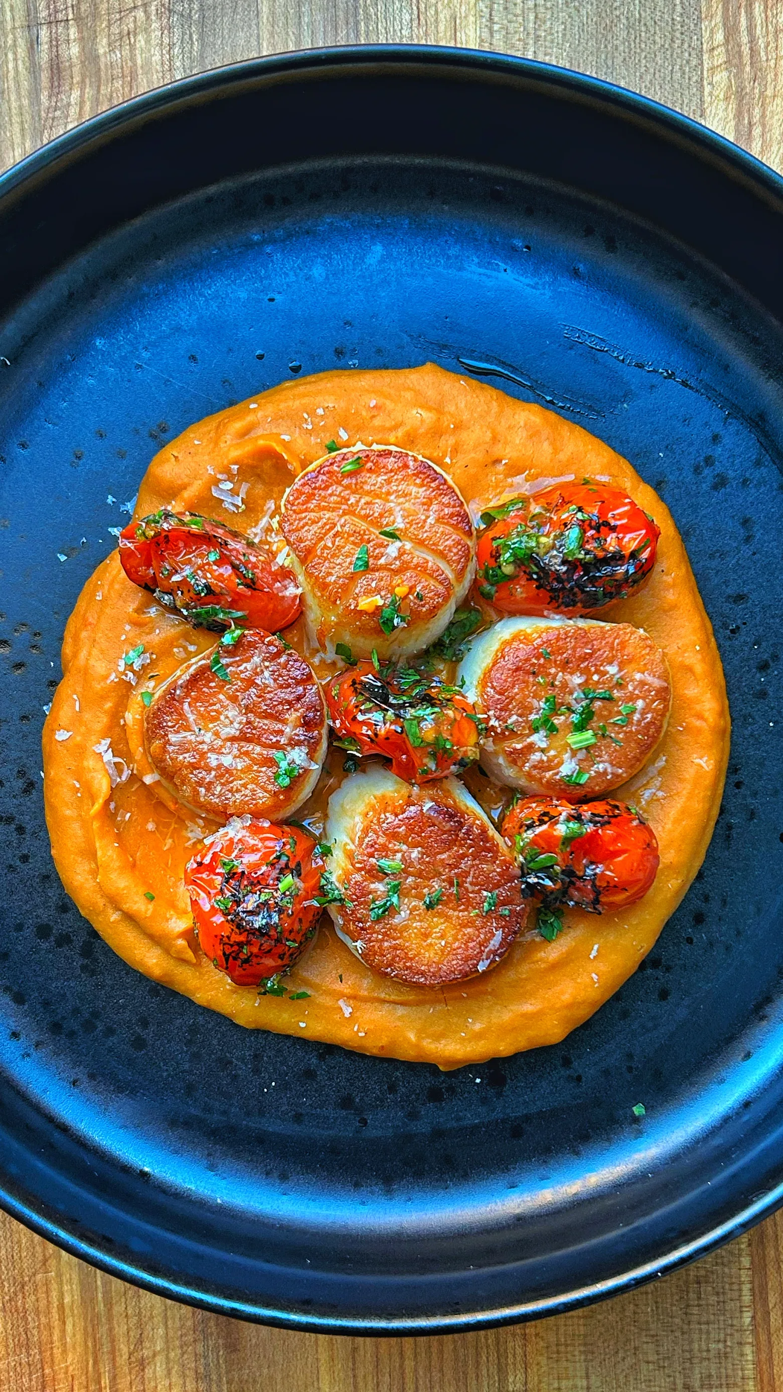 scallop-beans