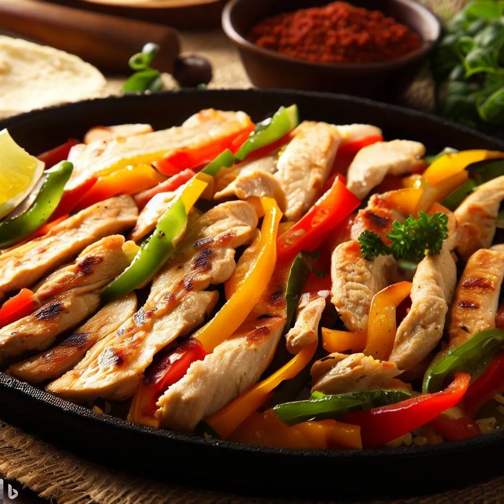 skillet-chicken-fajitas