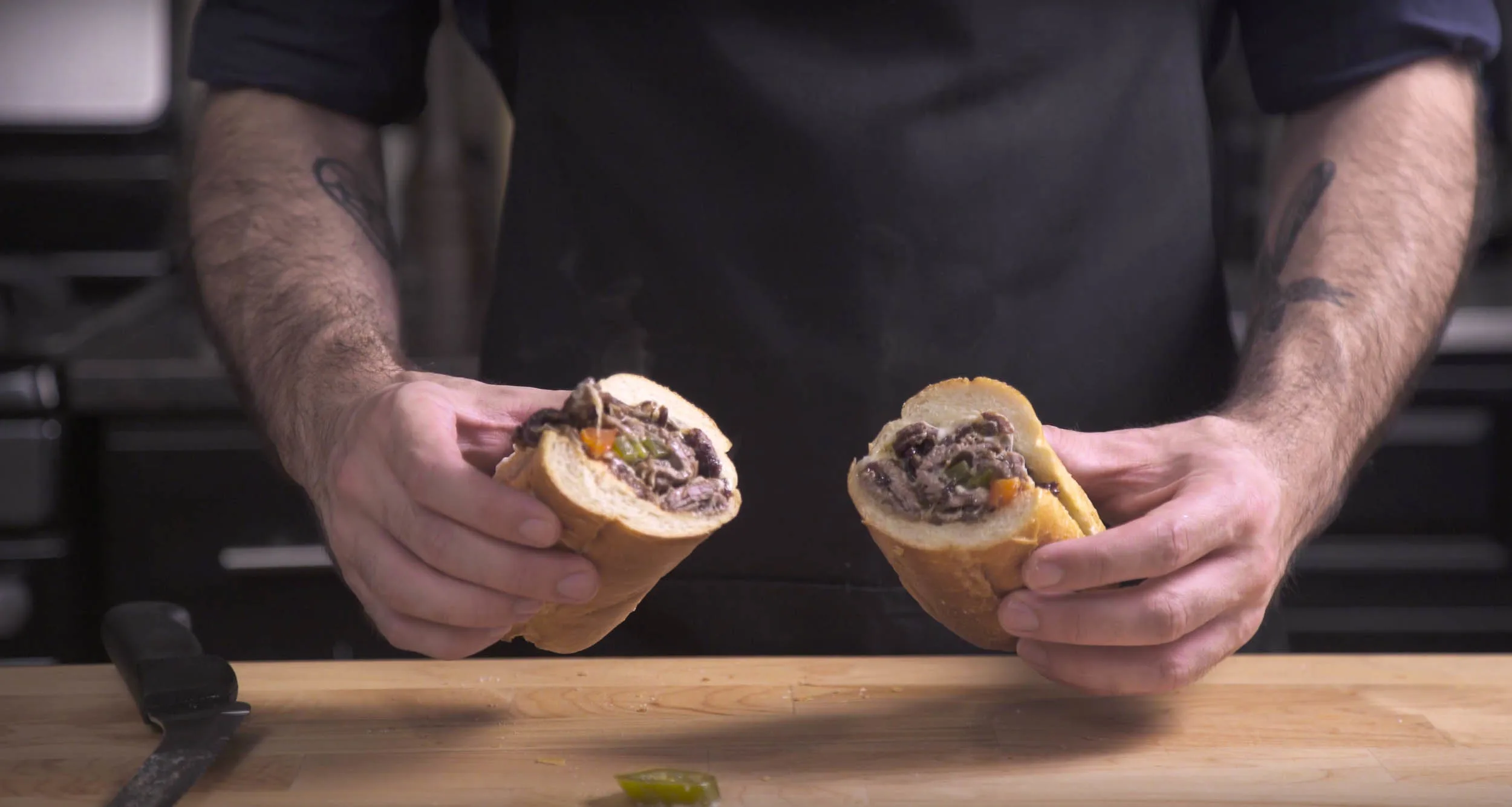 Philly Cheesesteaks inspired by Creed