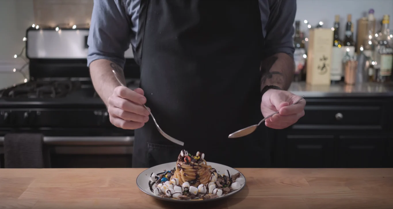 Breakfast Dessert Pasta from Elf