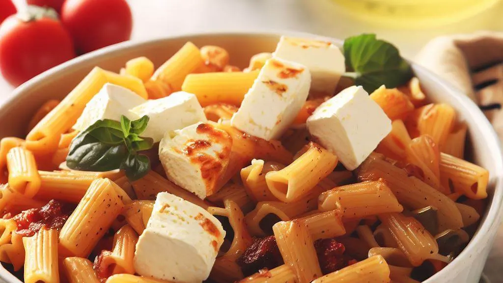 creamy-baked-feta-pasta