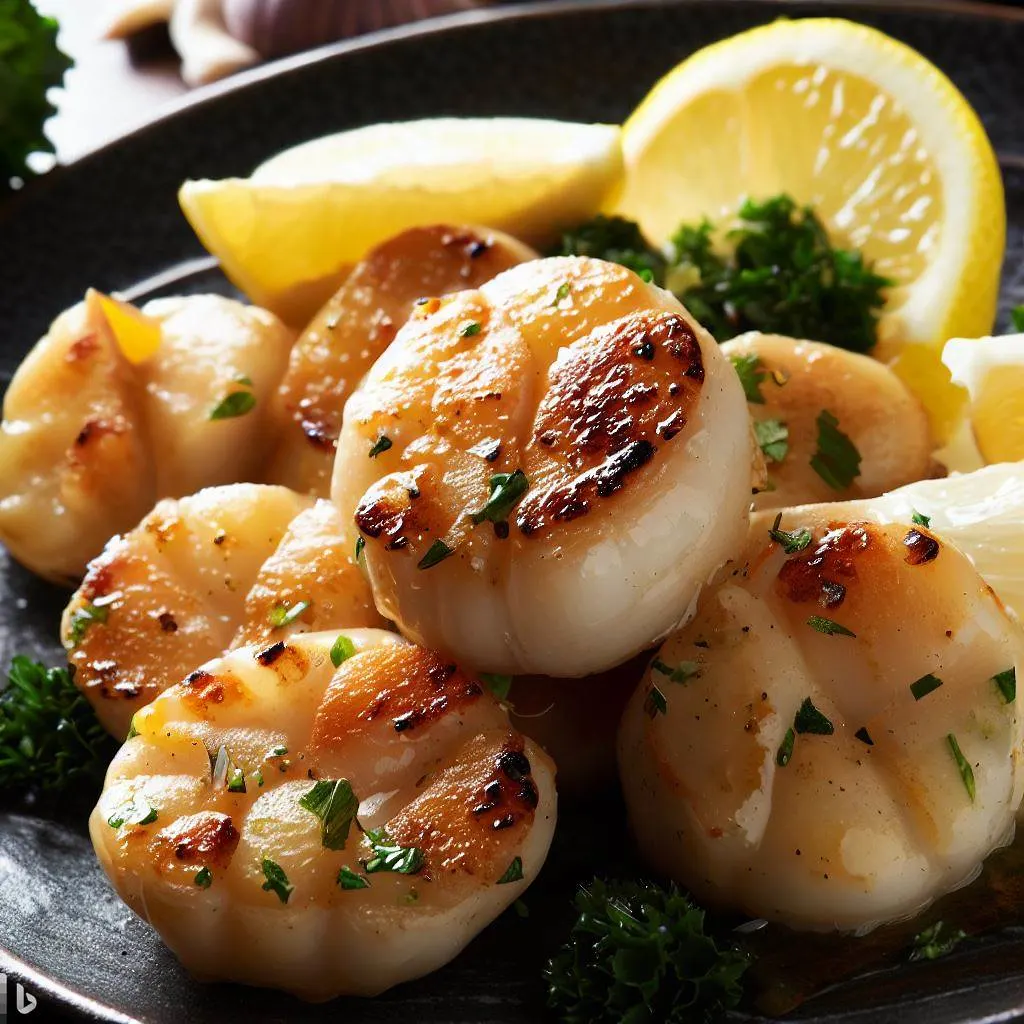 lemon-garlic-scallops