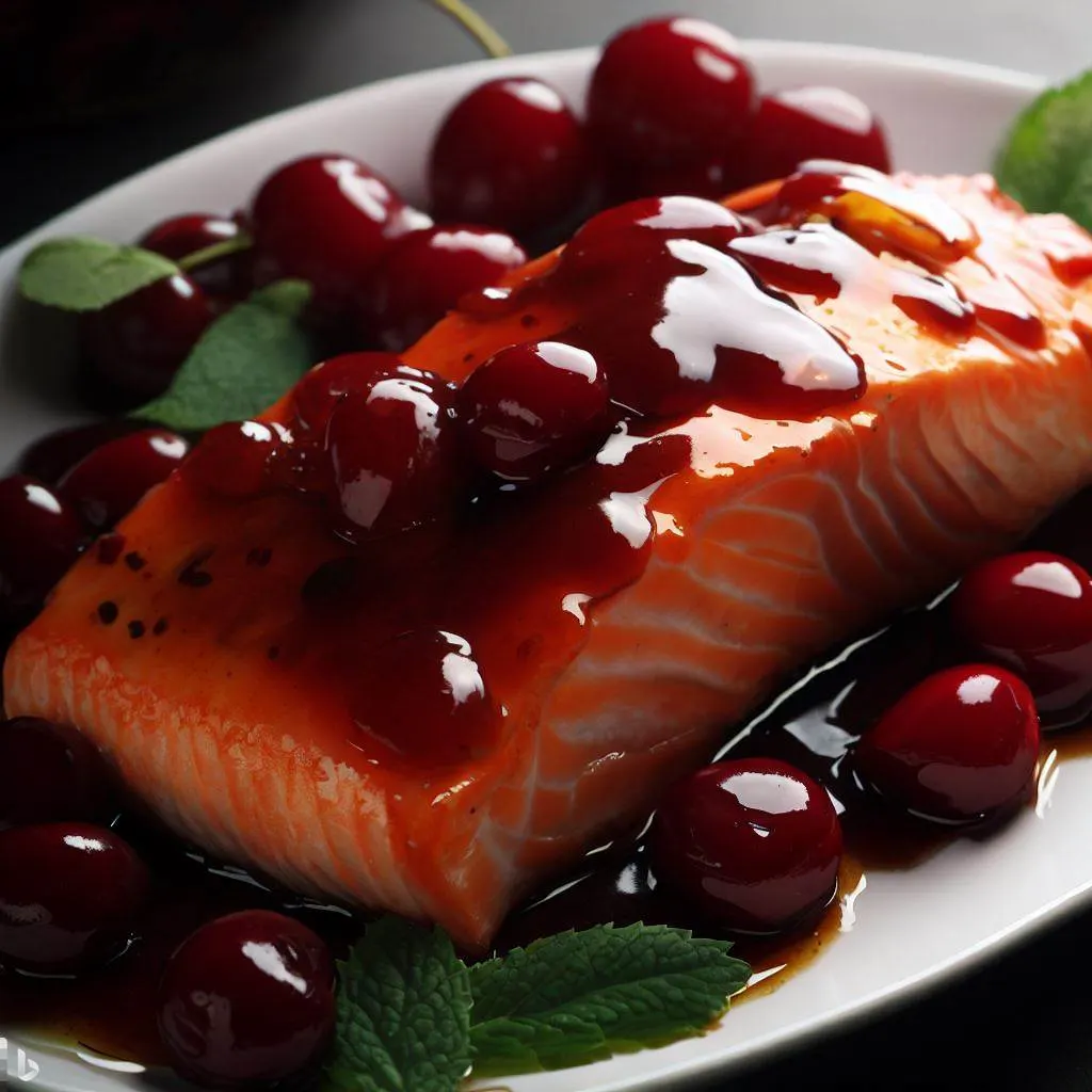 cherry-glazed-salmon