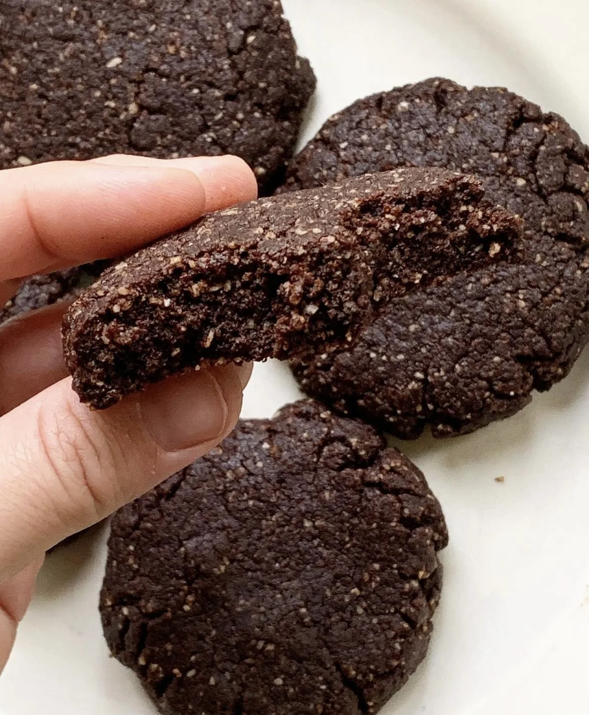 chocolate-tahini-cookies