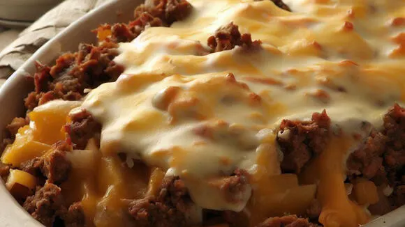 hamburger-and-potato-casserole