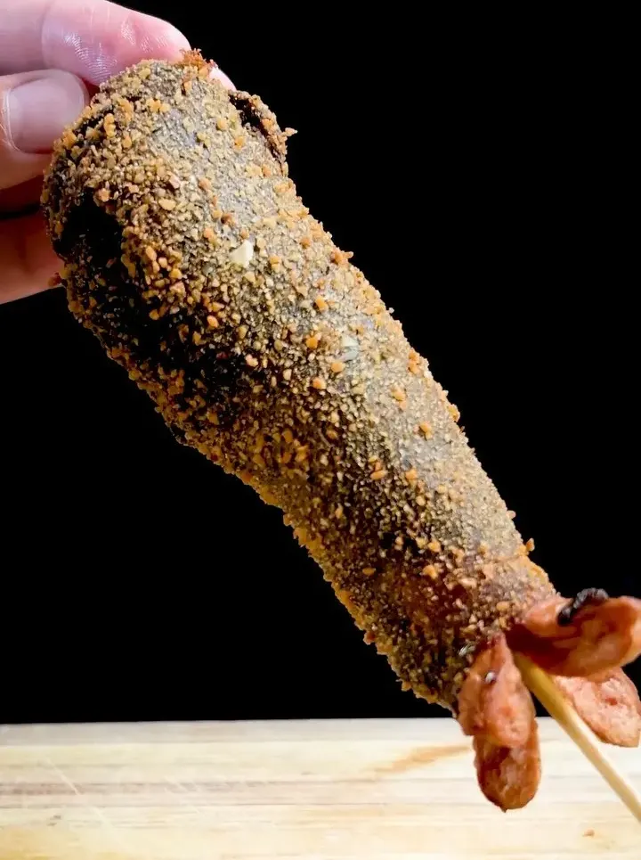 squid-ink-corndog