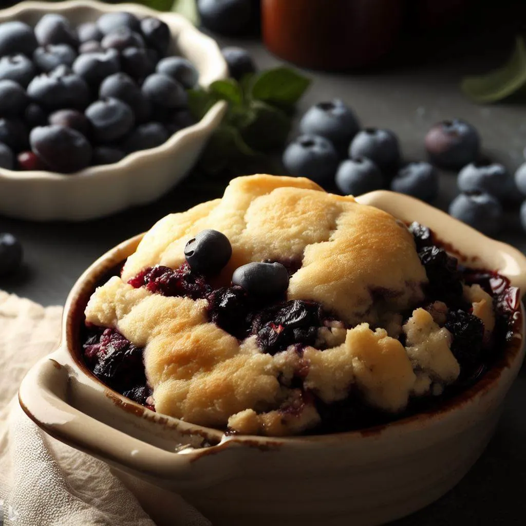 blueberry-cobbler