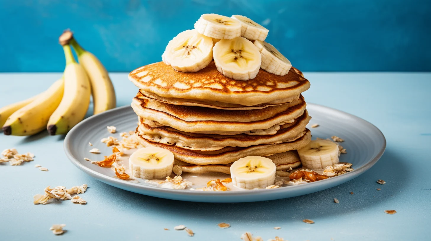 banana-oatmeal-pancakes