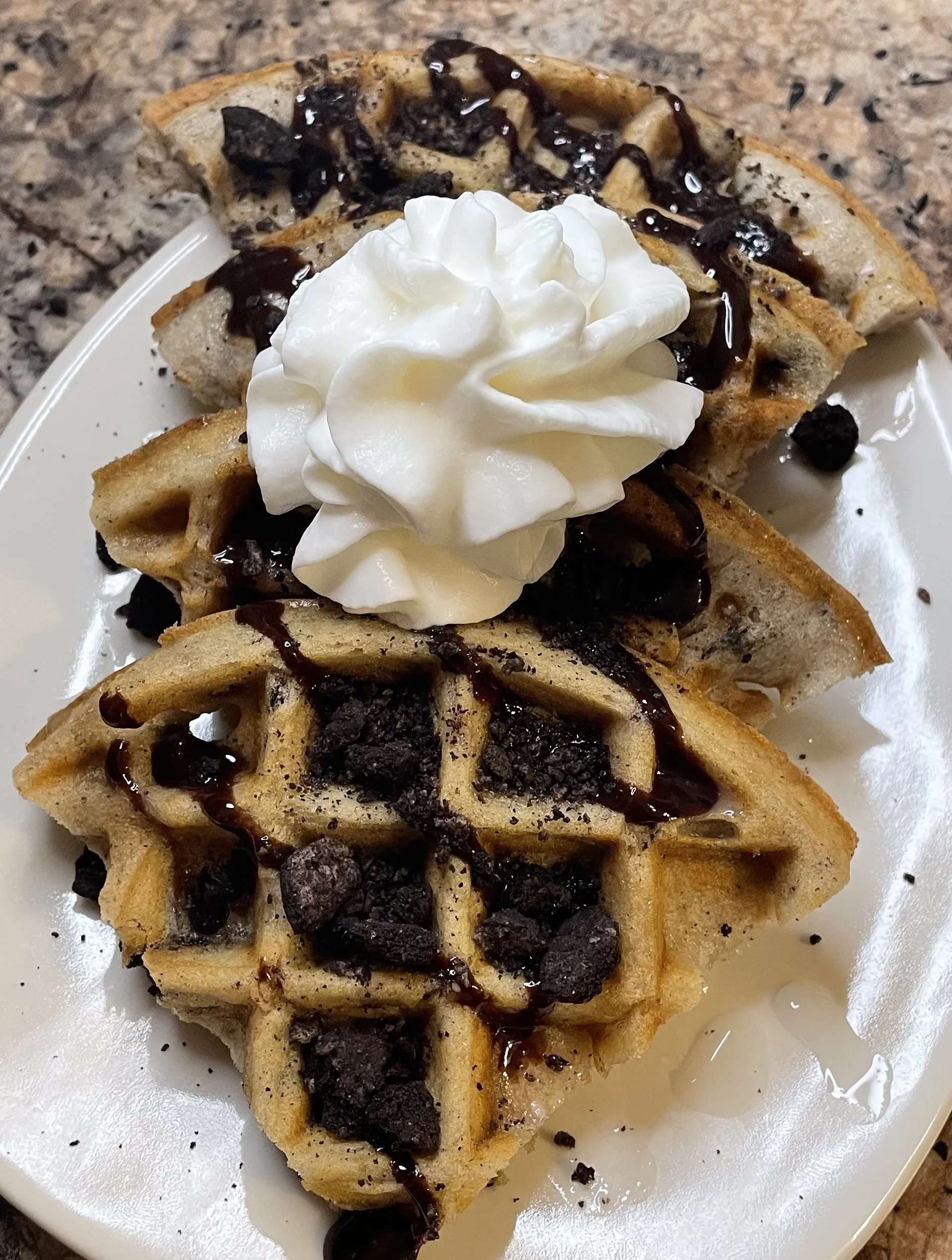 oreo-waffles