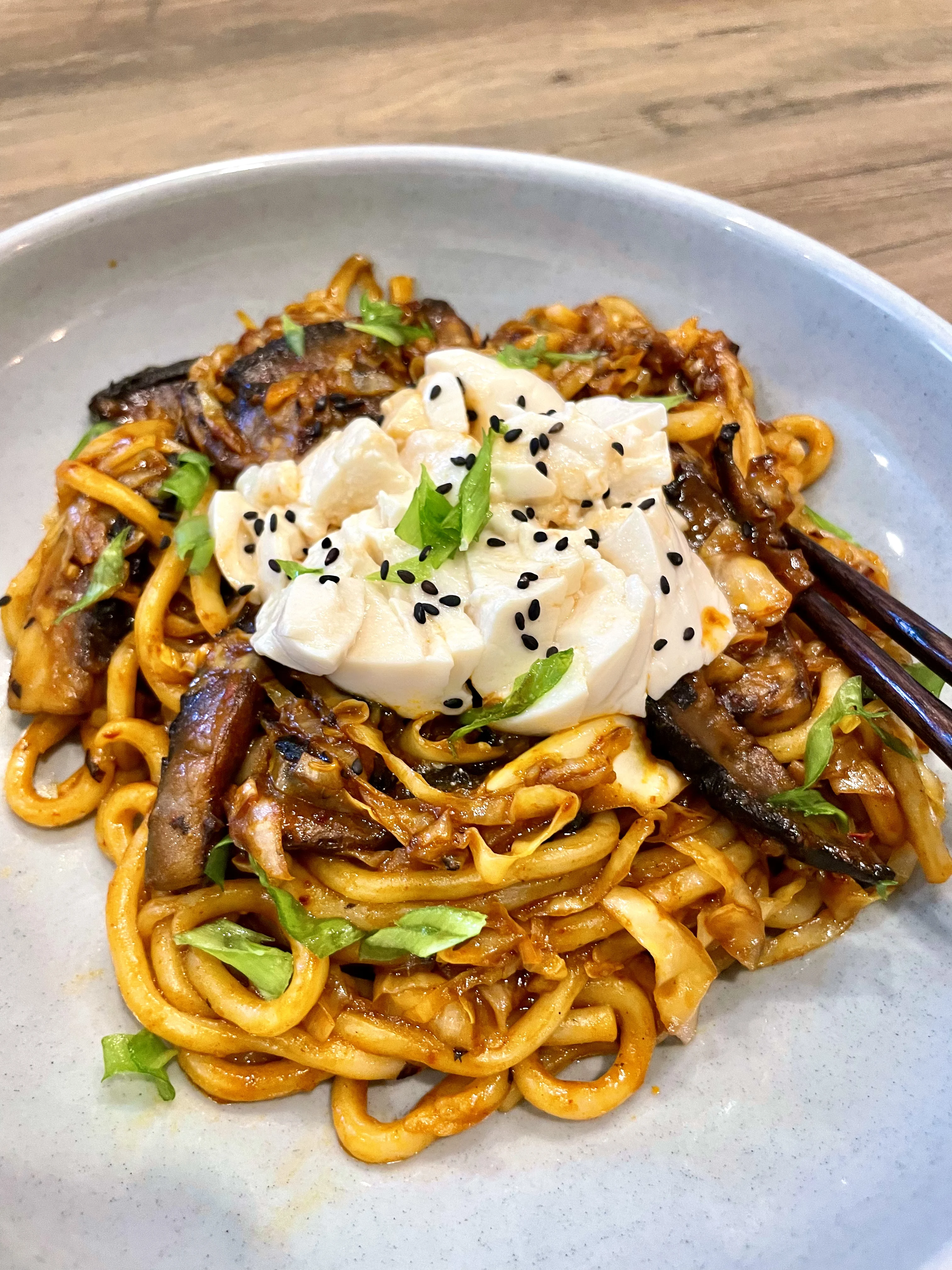 stir-fried-gochujang-noodle-vegan