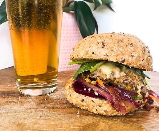 veggie-and-beef-burger