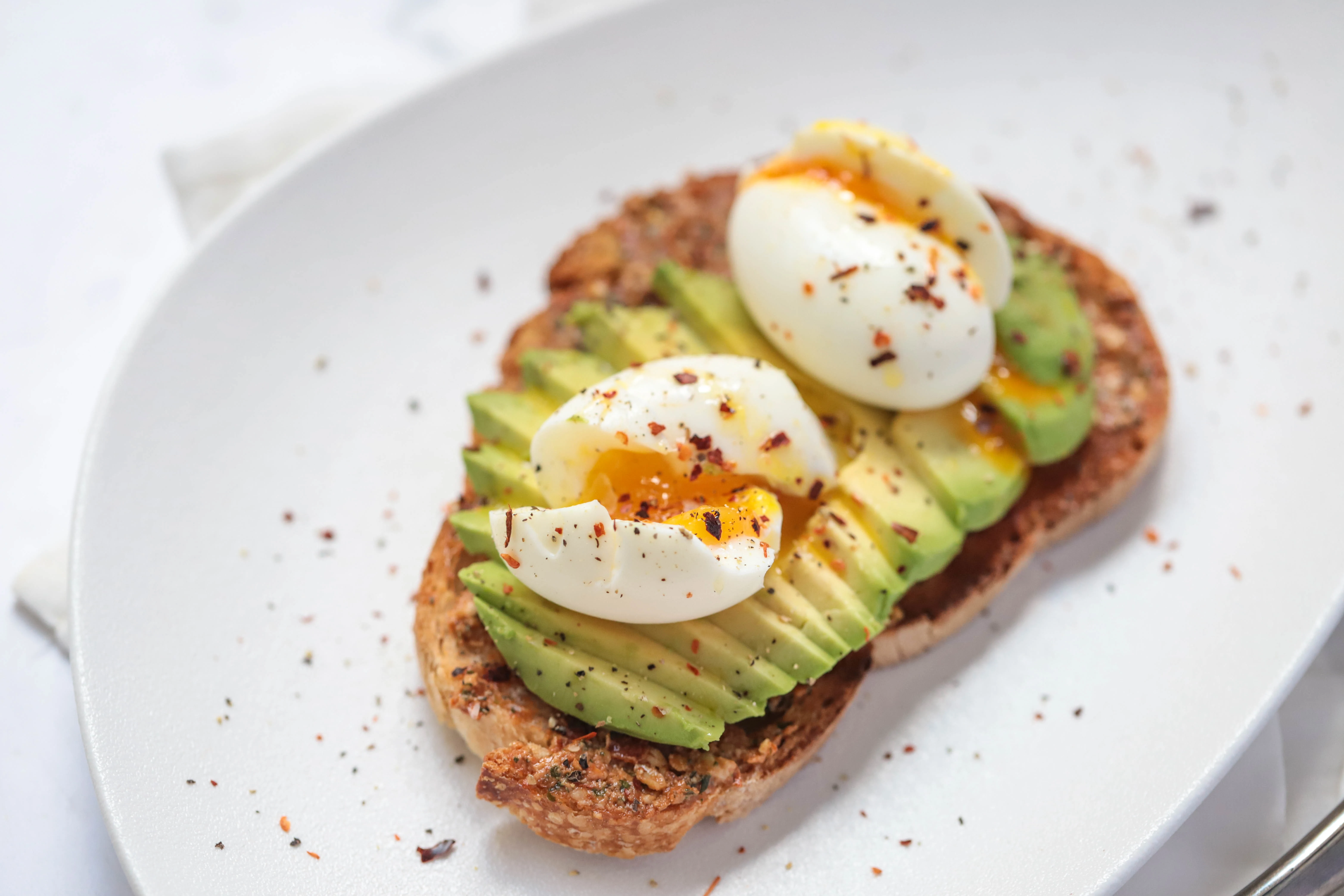 red-pesto-avocado-and-soft-egg-toast