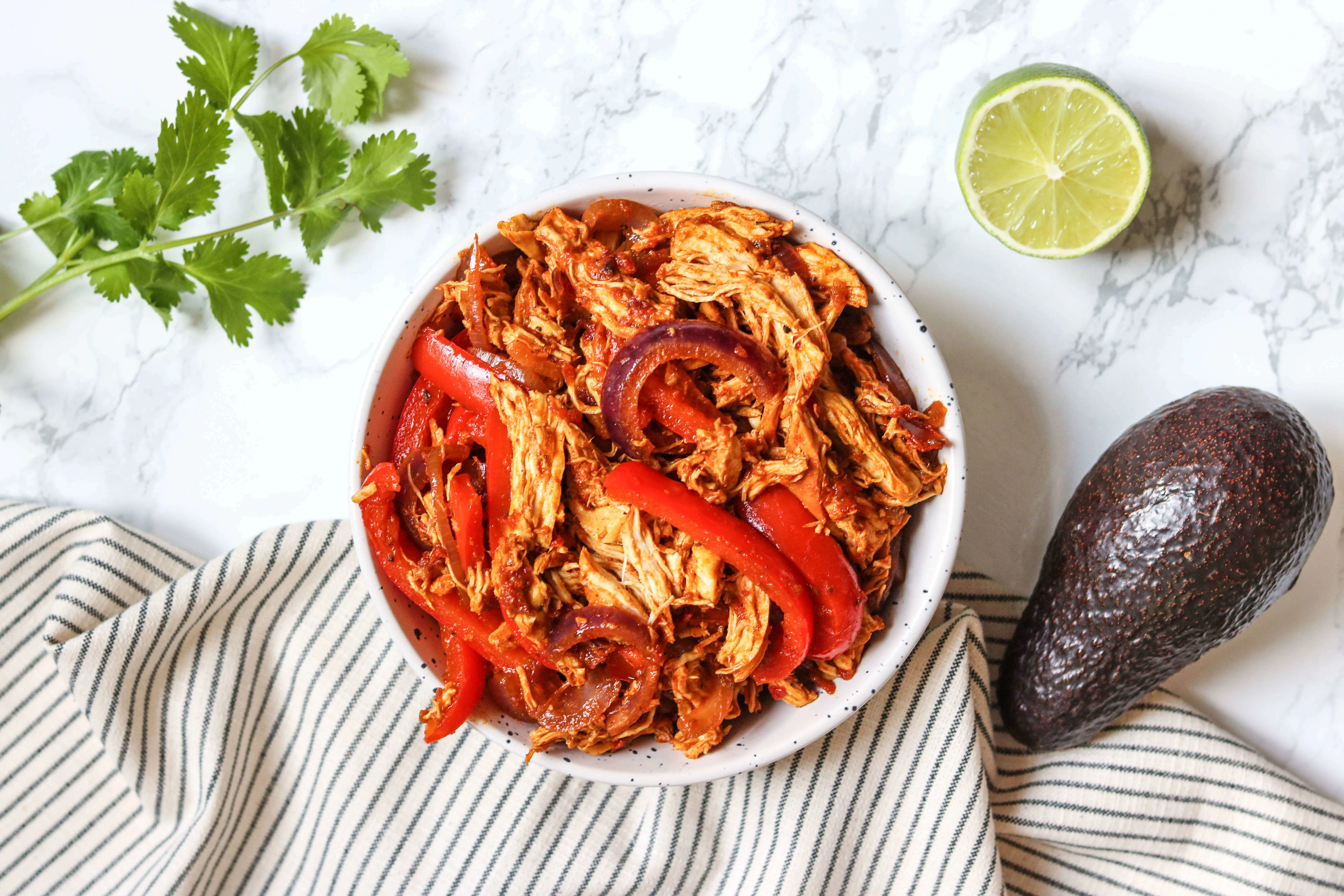 slow-cooker-chicken-fajitas