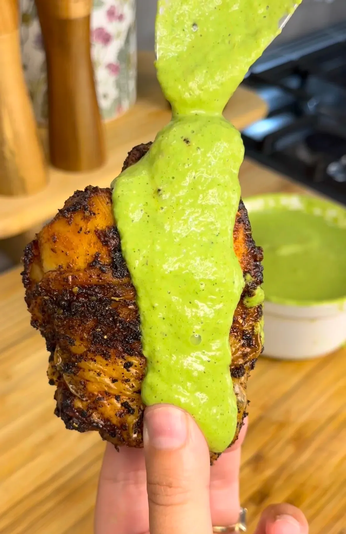 chicken-thighs-w-poblano-sauce