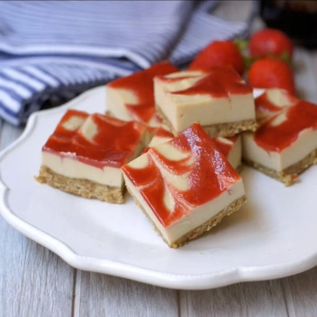 28.-dairy-free-strawberry-swirl-cheesecake-bars