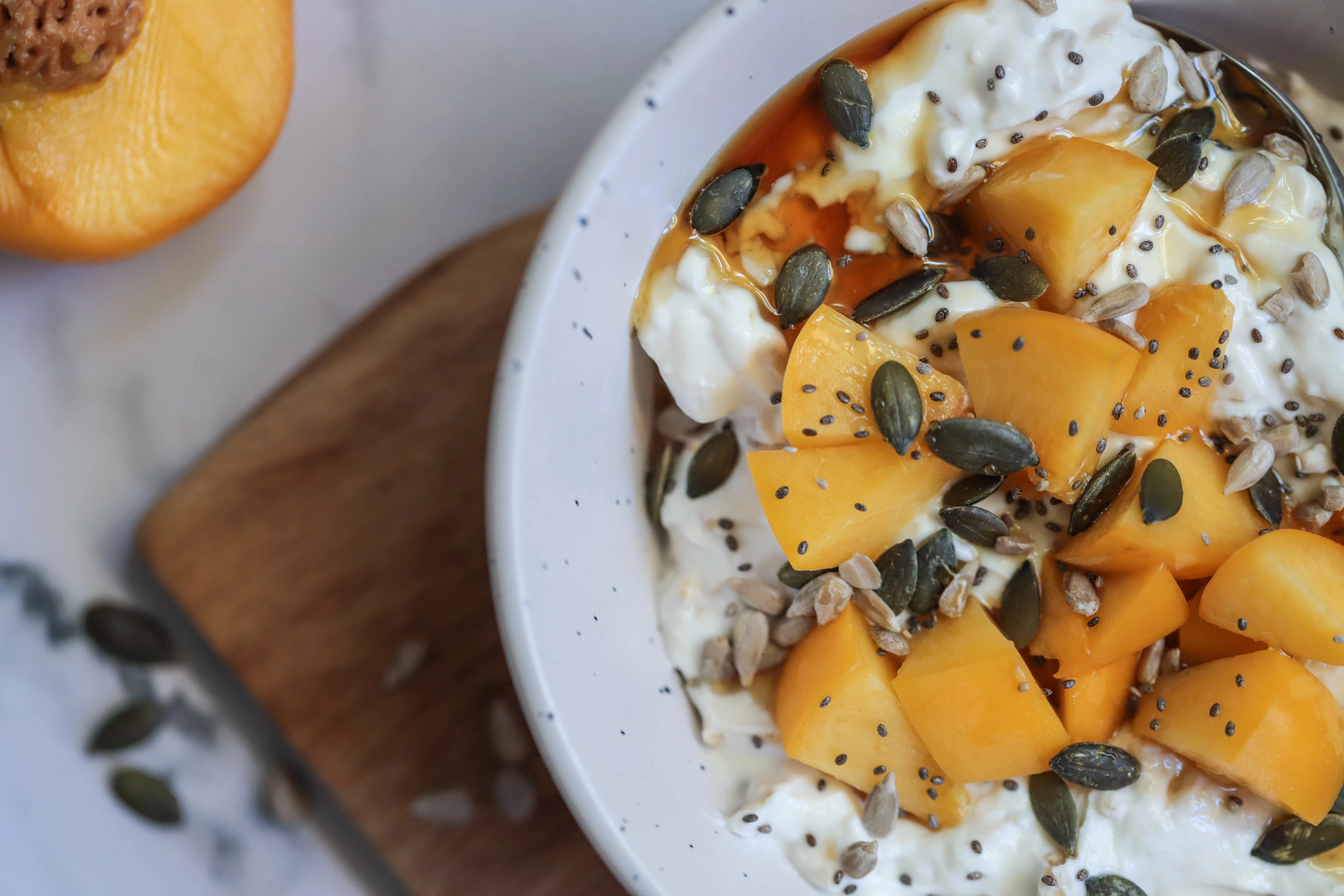 yogurt-with-oats-mixed-seeds-and-ginger-syrup