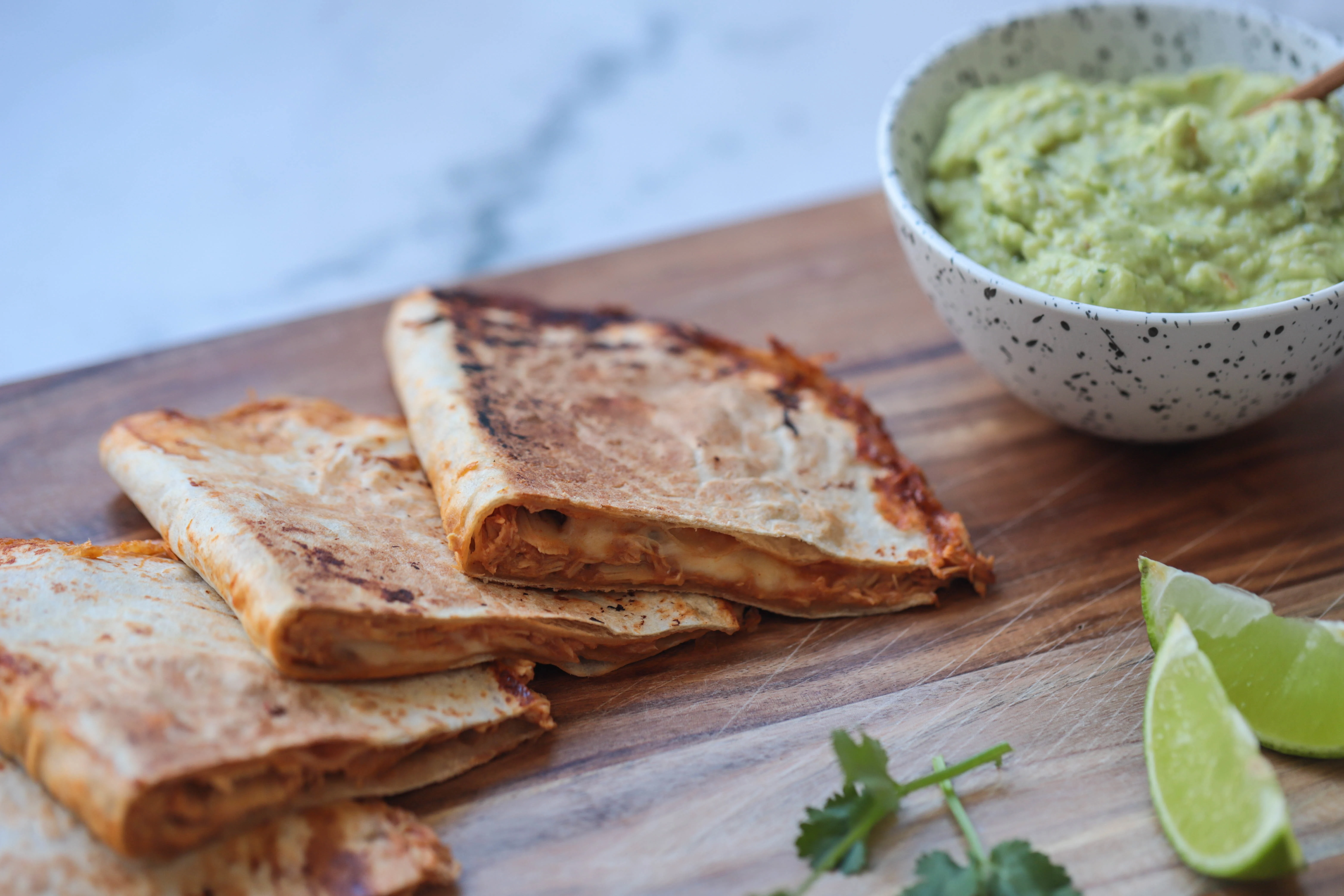 cheesy-chicken-tinga-quesadillas