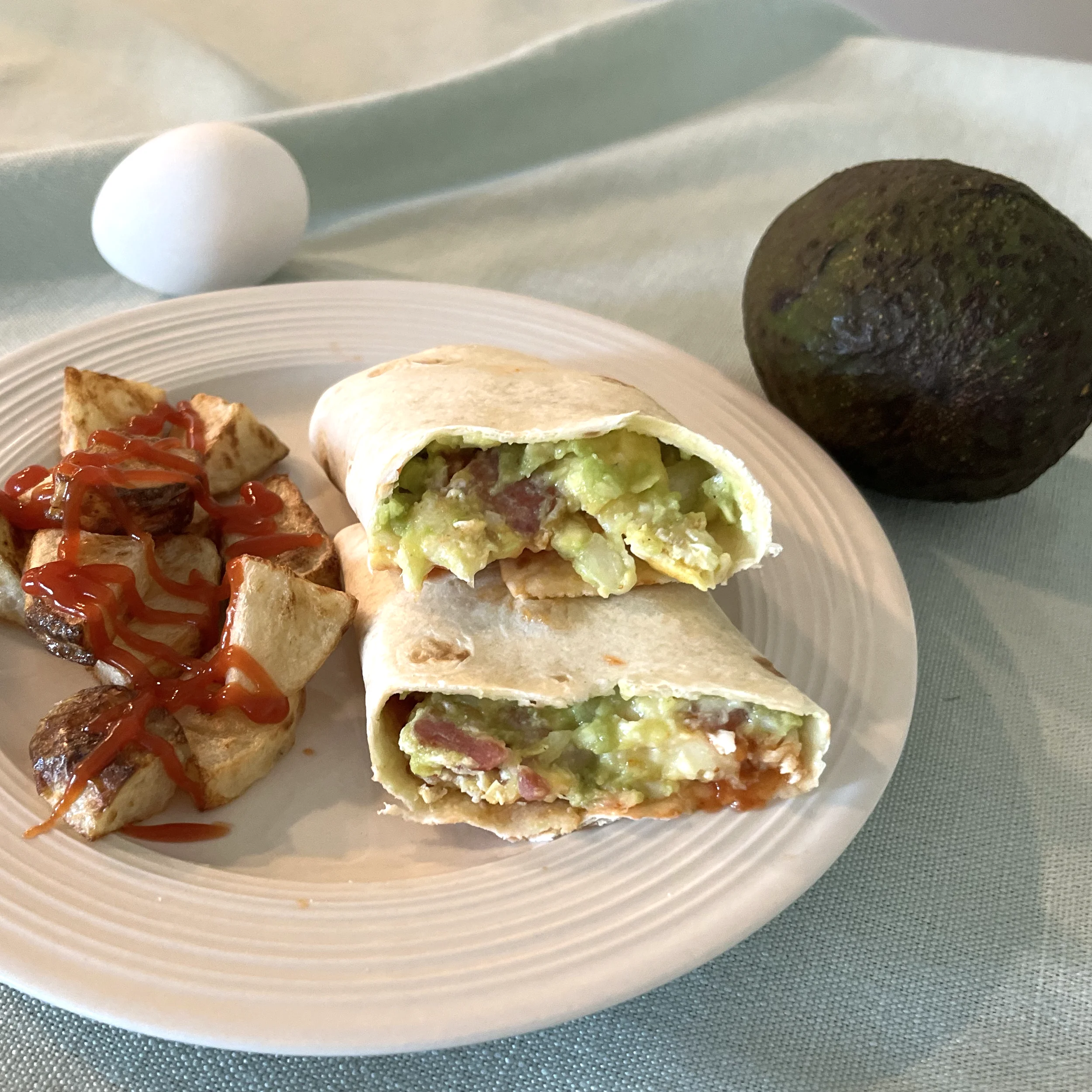 guacamole-egg-burrito