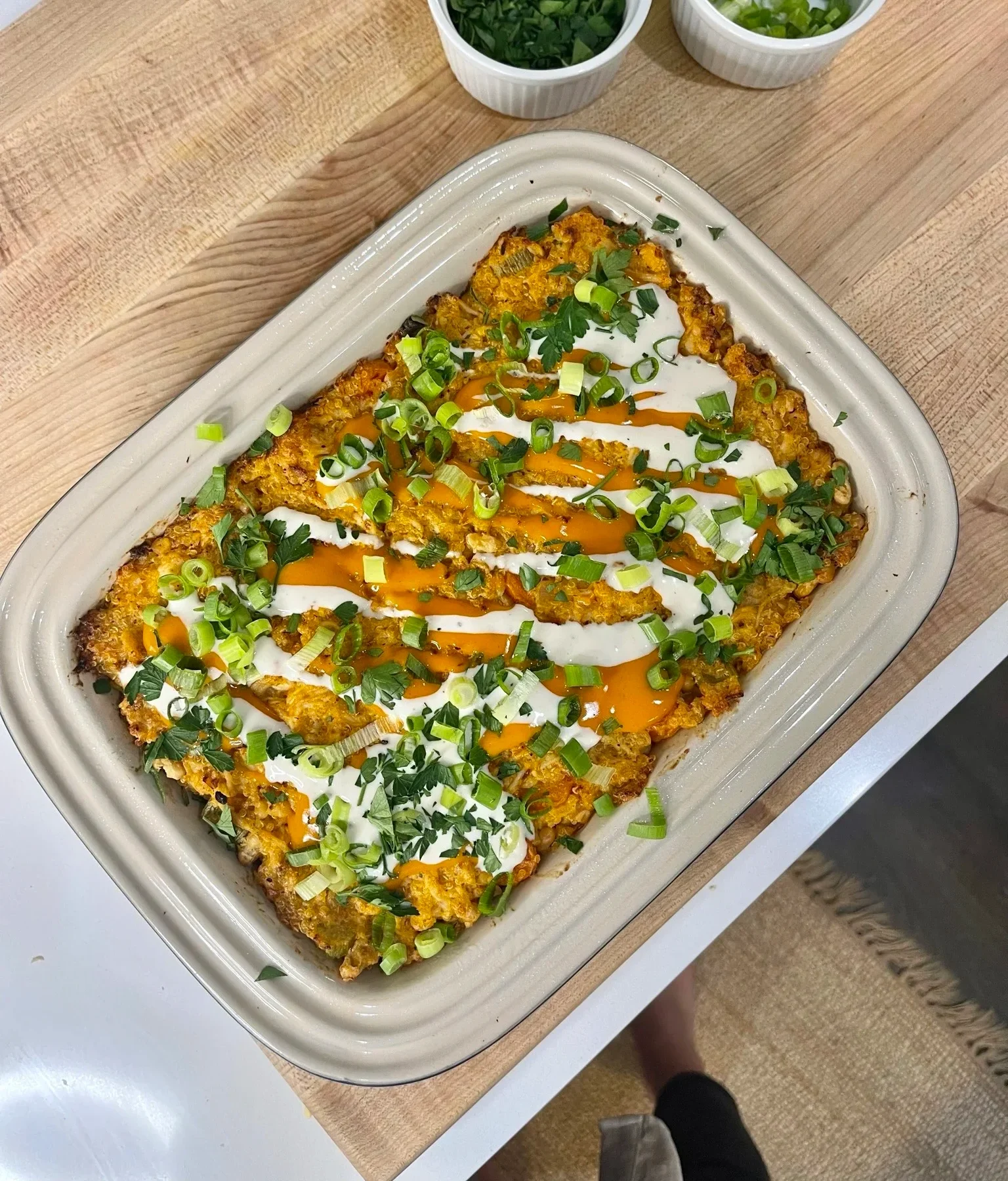 buffalo-chicken-and-veggie-casserole