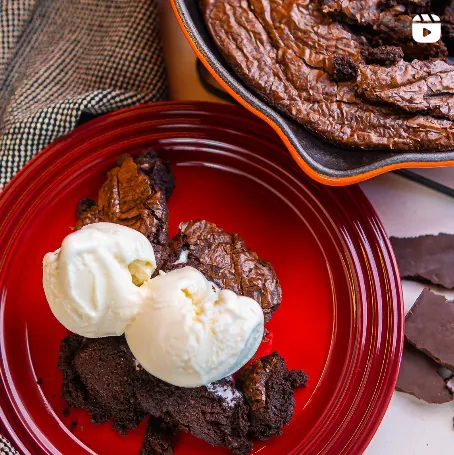 brownie-de-frigideira