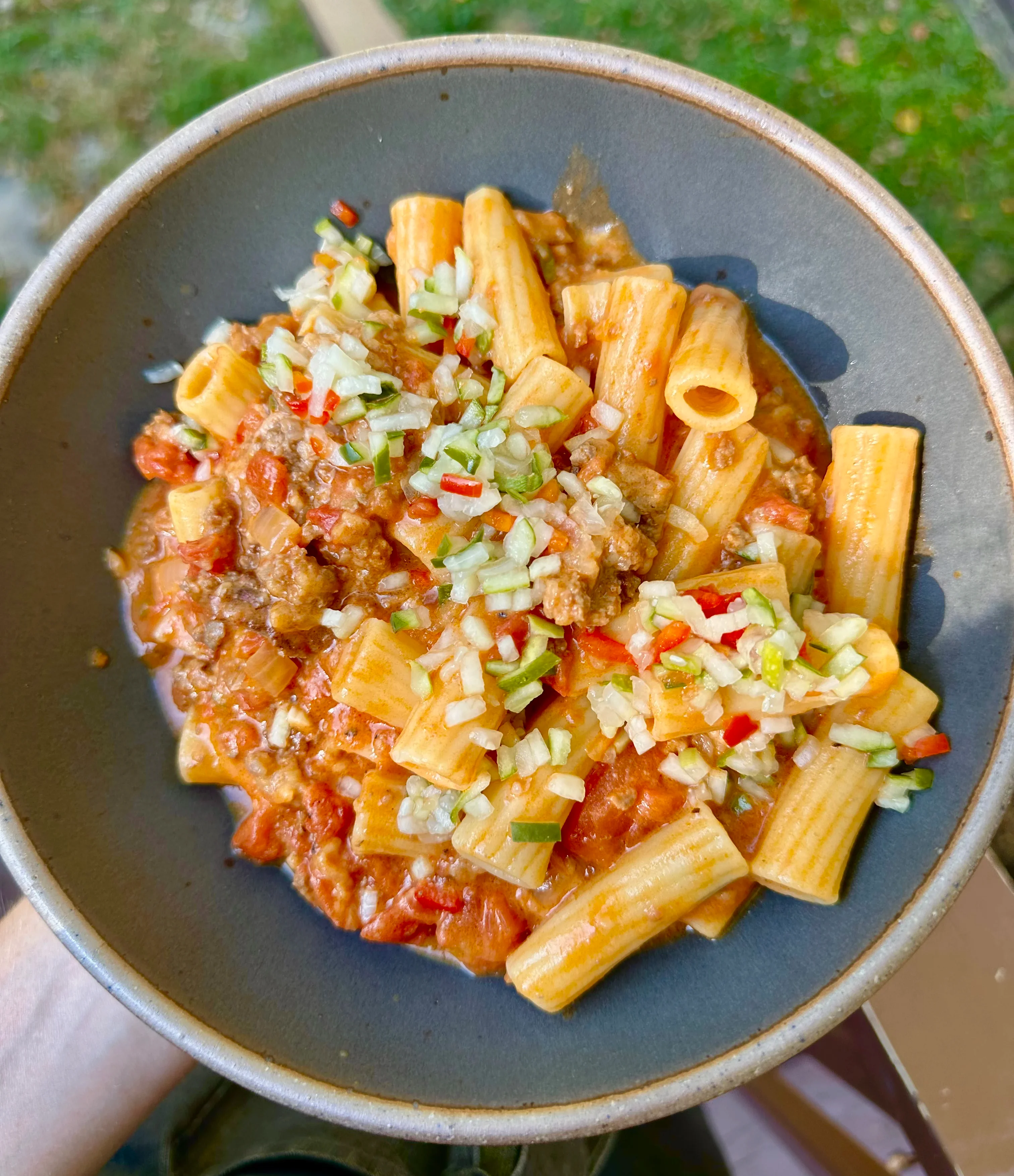 hamburger-pasta-with-grillo's-pickle-de-gallo