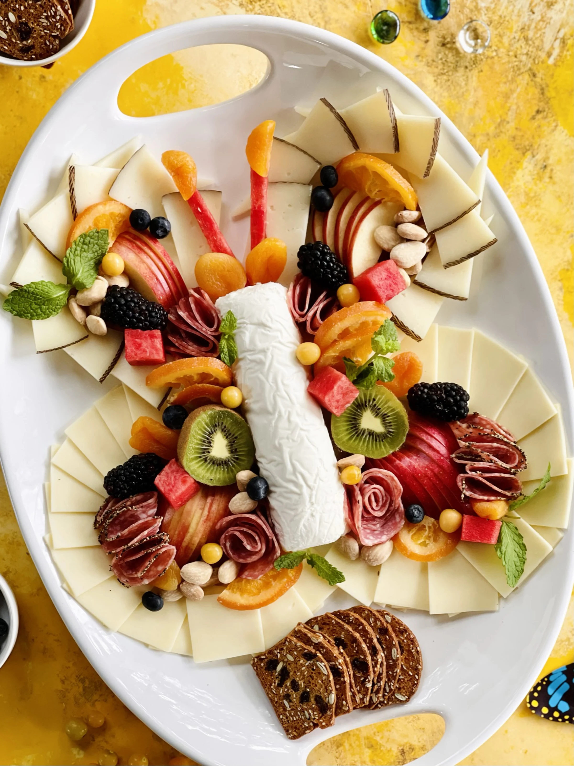 charcuterie-butterfly