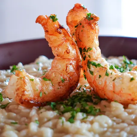 risoto-cremoso-e-camarao
