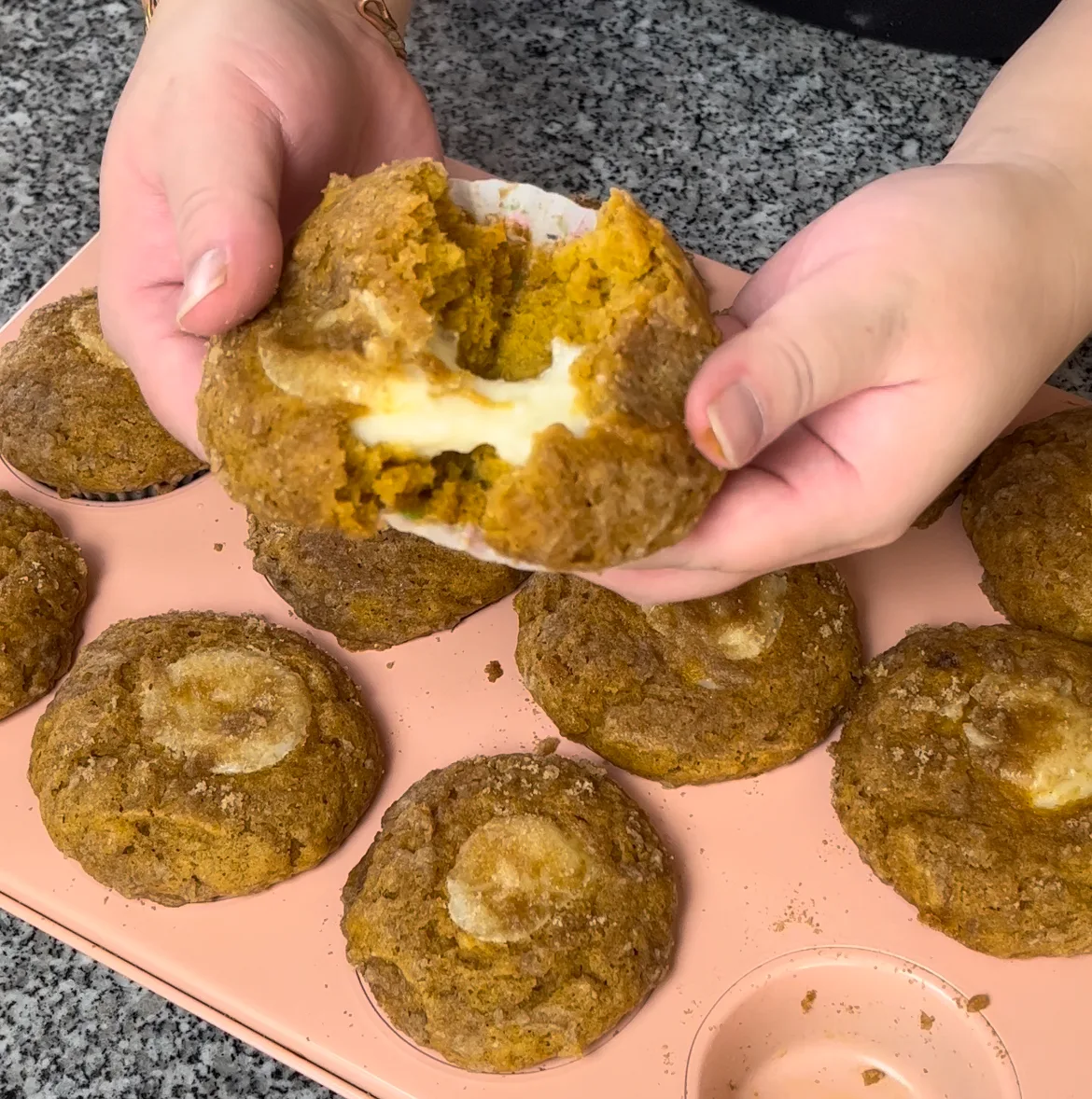 pumpkin-cream-cheese-muffins